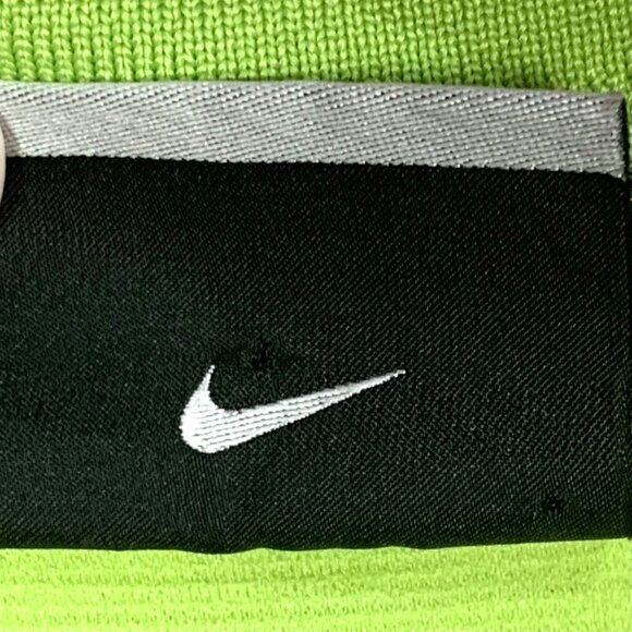 Nike Golf Mens Dri-Fit Green Striped Polo Shirt Size XL Short Sleeve Athleisure - Picture 6 of 8